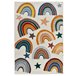Alfombra infantil planetas BALLOON - ATTICGO 120x170 Multicolor