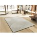 Alfombra con relieve y diseño geométrico VERONA - ATTICGO 120x170 Crema