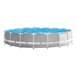 Piscina desmontable redonda intex gama prisma frame 549x122 cm con depuradora Gris