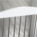Barrera para Mascotas MDF, Acero PawHut Blanco