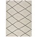 Alfombra de estilo étnico ATLAS - ATTICGO 80x150 Blanco