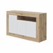 Aparador efecto madera 144 Blanco/ Madera