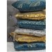 Beliani Cojín decorativo FREESIA 45x45 Azul/ Verde