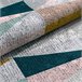 Alfombra decorativa RUSG&RUGS SANSA 120x170 Multicolor