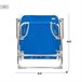 Aktive Pack 2 sillas de playa plegables c/respaldo fijo Azul