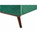 Beliani Cama con somier Terciopelo BAYONNE 191x212 Verde