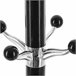 Mueble Auxiliar Perchero Paragüero Negro