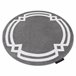Alfombra HAMPTON Lux círculo 140x140 Gris