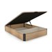 Canapé Luxury Max 3D 135x190 Roble Gris