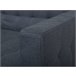 Beliani Chaise longue Poliéster ABERDEEN Grafito