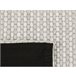 Beliani Alfombra de pelo corto KILIS 140x200 Gris Claro