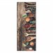 Alfombra lavable ANDRE 1156 Especias para la cocina Marron