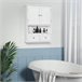 Armario de Pared MDF kleankin, hogar - baño 50 Blanco