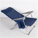 Aktive Pack 2 sillas de playa multiposición Slim Azul