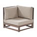 Beliani Conjunto longue TIMOR Madera
