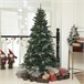 Árbol de Navidad Plástico, Acero HOMCOM, hogar - decoración Verde