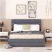 Camas nido 140x203 Gris