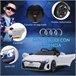 Coche Eléctrico Infantil PP, Metal HOMCOM Blanco