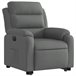 Sillón Elevable Reclinable Gris Oscuro