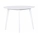 Beliani Conjunto de comedor ROXBY Blanco