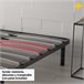 Pack Colchon + Almohada Visco + Somier Descansin | Ideal Personas con Dolores de Espalda, Silencioso 