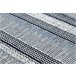 Alfombra de cuerda sisal COLOR 47276/396 Rayas 140x200 Gris Azul
