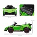 Coche Eléctrico PP, Metal HOMCOM Verde