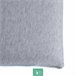 Almohada Viscoelástica Carbono Activo Tejido Frío 105x34 Blanco/ Gris