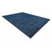 Alfombra FLORENCE 24021 glamour tejido plano flecos 135x190 Azul