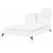Beliani Cama Bouclé MELLE 155x240 Blanco