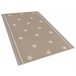 Beliani Alfombra de exterior LATUR 120x180 Arena