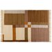 Alfombra de algodón 180x120 Marron