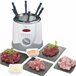 Freidora Fondue Clatronic FRR 2916 Blanco/ Gris