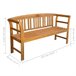 Banco De Jardín 157x45 Antracita