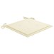 8 Sillas de jardín plegables de madera con cojines Beige