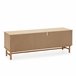 Mueble TV Magnus 2 Puertas correderas Color Gris Marron