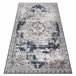 Alfombra lavable ANDRE 1090 Ornamento vintage 160x220 Gris Azul