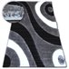 Alfombra SHAGGY SPACE 3D B314 80x150 Gris