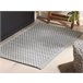 Beliani Alfombra de exterior MANGO 60x90 Azul Marino