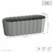 Jardinera para balcón BOARDEE BASIC 4,9L Gris Claro