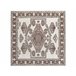 Beliani Alfombra de pelo corto TOMARZA 200x200 Multicolor