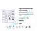 Frigorifico Americano INFINITON SBS-A174B, 505 L, No Frost Total Blanco