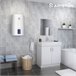 Termo eléctrico, Ariston, Lydos R 80 litros, Vertical Blanco Brillo