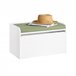 Organizador de Juguetes Banco para niño SoBuy KMB80-W Blanco