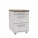 Cajonera VERONA 3 cajones y 4 ruedas roble Roble