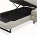 Rinconera con cama SWAN Gris Claro
