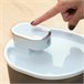 Fuente para Gatos Recargable con Sensor Blanco