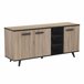 Aparador Comedor Wayne Negro/ Madera