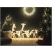 Beliani Decoración LED ANGELI Blanco
