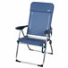 Aktive silla de playa plegable metálica 4 posiciones La Palma Azul